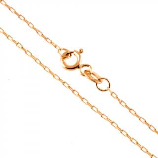 Zlatý řetízek anker v růžovém zlatě 962 Délka řetízku: 50 cm