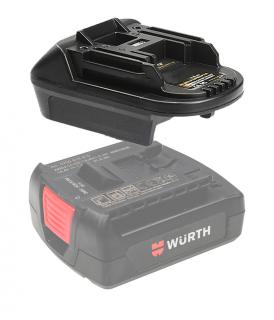 Aku adaptér, přechodka pro nářadí Makita a baterie Würth CV
