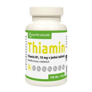 NutriHouse THIAMIN (Vit. B1) 100 tbl. (Vitamin B1)