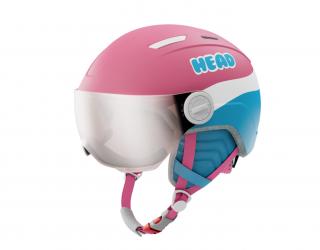 Head MAJA VISOR Pink/Blue 24/25 Velikost helmy: XS-S