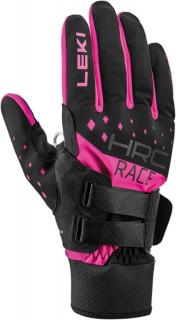 Leki HRC RACE SHARK bl/pink 24/25 Velikost oblečení: 8.5