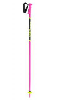 Leki RACING KIDS Pink/Black/Yellow 24/25 Délka: 100