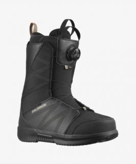 Salomon TITAN BOA Black/Black/Roasted cashew 24/25 Velikost bot: 25,5