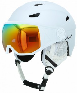 Stuf VISOR 2 uni bílá 22/23 Velikost helmy: 57-58