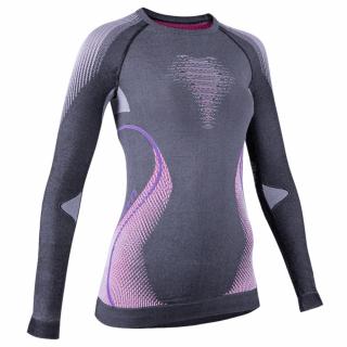 UYN Evolutyon UW triko melange/raspberry/purple 20/21 Velikost oblečení: L-XL