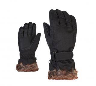 Ziener LIM GIRLS glove junior black 24/25 Velikost oblečení: 5.5