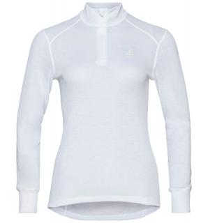 Funkční spodní tričko s dlouhým rukávem half zip ACTIVE WARM ECO  white Velikost: XS