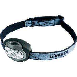 Čelovka VARTA LED 4 Head Light stříbrná (Kvalitní čelová svítilna)