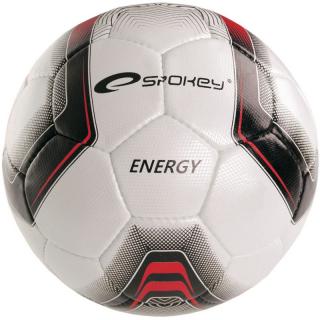 Fotbalový míč SPOKEY ENERGY červený č. 4 (Balón na fotbal)