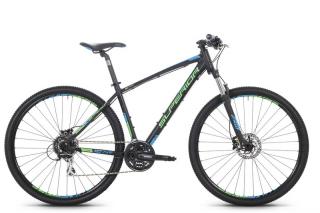 Pánské kolo 29" SUPERIOR XC 749 black / green (Horské kolo 29" černé )