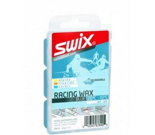 Skluzový vosk SWIX UR6 závodní modrý (Tuhý skluzový parafín -10 až -20°C)