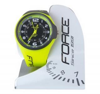 Sportovní hodinky FORCE černo - fluo (Hodinky s logem FORCE)