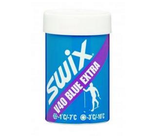 Stoupací vosk SWIX V40 modrý extra (Běžecký stoupací vosk)