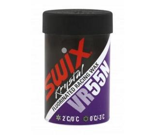 Stoupací vosk SWIX VR55N stříbrno fialový (Běžecký stoupací vosk)