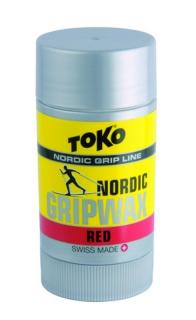 Stoupací vosk TOKO Nordic Grip Wax červený (Běžecký stoupací vosk)