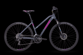 Dámské krosové kolo Head I-Peak 1.0 JOY, grey matt/pink Velikost rámu: 54cm