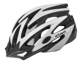 Helma na kolo Etape Biker, stříbrná/černá mat Velikost (cm): 55-58