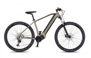 Horské elektrokolo 4Ever Exstream Elite písková/metal stříbrná 2023 Velikost: 15,5