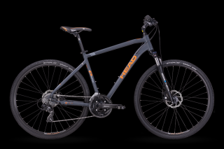Krosové kolo Head I-Peak 1.0 men, grey matt/orange Velikost rámu: 55cm