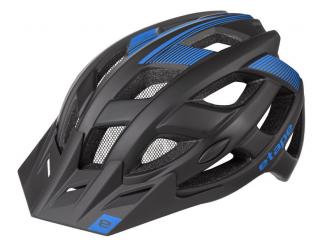 Pánská helma na kolo Etape Escape, černá/modrá mat Velikost (cm): 55-58