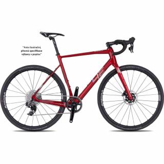 Silniční kolo 4Ever Grizzly Race 2024, flame red/hologram Velikost rámu: 54cm