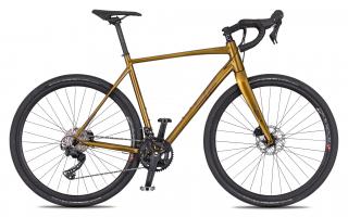Silniční kolo 4Ever Gromvel Race 2024, gold brick/iron Velikost rámu: 52cm
