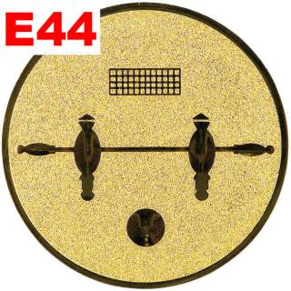 Emblém E44 - STOLNÍ FOTBAL - umístění na sportovní pohár nebo medaili Průměr emblému: Průměr 25mm