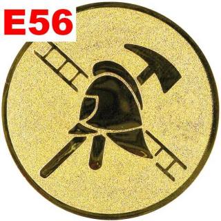 Emblém E56 - HASIČ - umístění na sportovní pohár nebo medaili Průměr emblému: Průměr 25mm