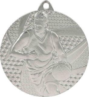 Medaile BASKETBAL MMC6850 Barva medaile: stříbrná
