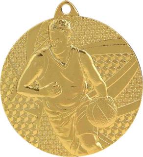 Medaile BASKETBAL MMC6850 Barva medaile: zlatá