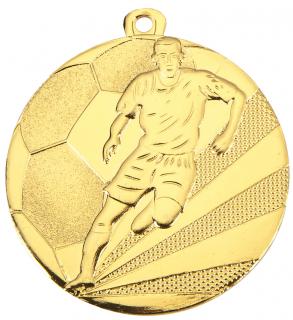 Medaile fotbal D112A Barva medaile: zlatá