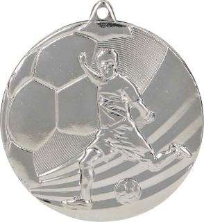 Medaile fotbal MMC5055 Barva medaile: stříbrná