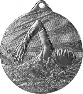 Medaile PLAVÁNÍ ME003 Barva medaile: stříbrná