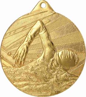 Medaile PLAVÁNÍ ME003 Barva medaile: zlatá