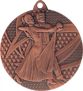 Medaile TANEC MMC7850 Barva medaile: bronzová