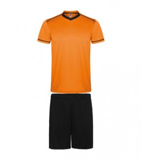 Pánský/Dětský sport set dres United Barva oblečení: Oranžová / černá