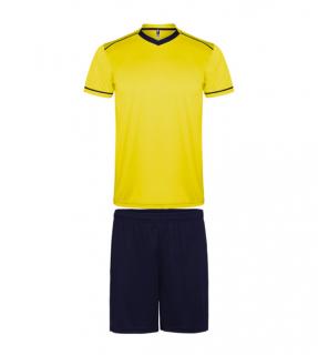 Pánský/Dětský sport set dres United Barva oblečení: Žlutá / námořn. modrá