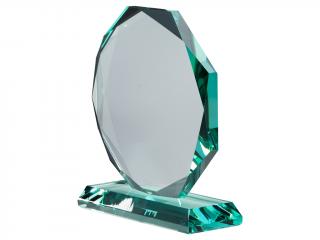 Skleněná plaketa JADE-Glass Velikost: Plaketa 65080 - výška 22,5 cm