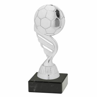 Soška - FOTBAL - M/P427 Výška trofeje: Soška stříbrná - výška 15cm