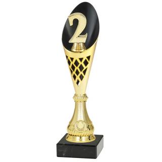 Sportovní pohár  - ČÍSLO 2 - P522.01 Výška poháru: Pohár C -číslo- výška 36,5cm