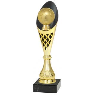 Sportovní pohár FOTBAL MÍČ 3D - P500.01 Výška poháru: Pohár FOTBAL výška 36,5cm