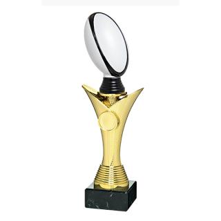 Sportovní pohár - trofej RAGBY X71/MULTI Výška trofeje: Trofej -RAGBY- 27cm