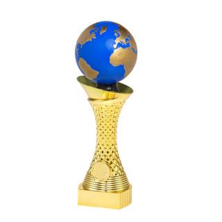 Trofej ZEMĚKOULE X10/MULTI Výška trofeje: Trofej ZEMĚKOULE výška 23,5cm