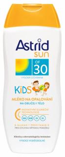 Astrid Sun dětské mléko na opalování OF30  Astrid Sun dětské mléko na opalování OF30