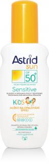 Astrid Sun dětské mléko na opalování OF50+  Astrid Sun dětské mléko na opalování OF50+