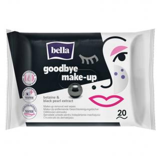Bella vlhčené odličovací ubrousky betain-černé perly  Bella Make-Up betain - černé perly 20ks