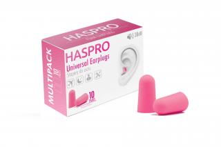 Haspro Multi špunty do uší růžové - 10 párů  Haspro Multi 10 růžové