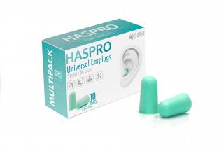 Haspro Multi špunty do uší zelené - 10 párů  Haspro Multi 10 zelené/mint