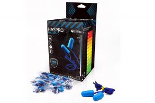 Haspro Super Soft  Corded špunty  - 100 párů  Haspro Super Soft Corded 100 párů