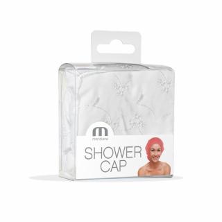 Luxusní koupací sprchovací čepice  Meridiana broderie anglaise shower cap